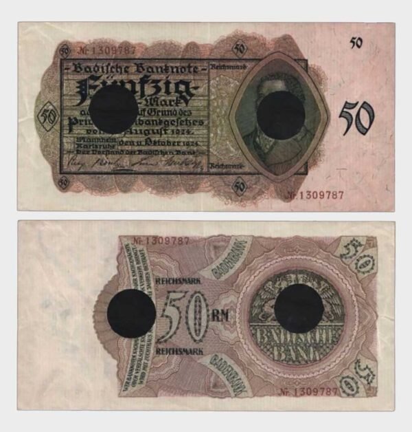 1924 - 50 Reichsmark