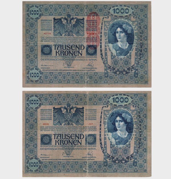 1902 (1919) - 1000 Kronen