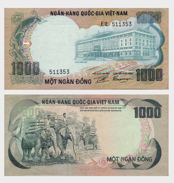 1972 - 1000 Dong