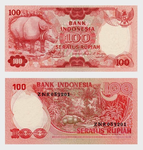 1977 - 100 Rupiah