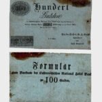 1816 - 100 Gulden - FORMULAR