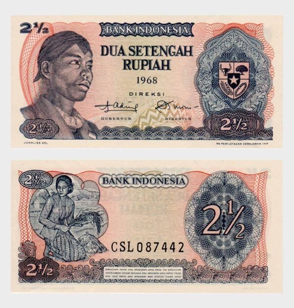 1968 - 2.50 Rupiah