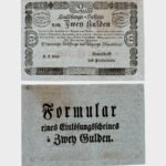 1811 - 2 Gulden - FORMULAR