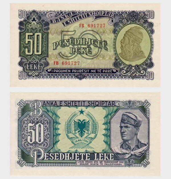 1957 - 50 Leke