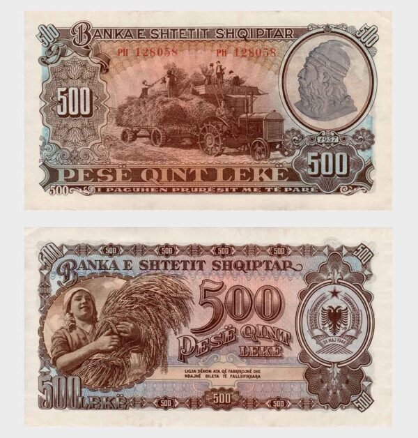 1957 - 500 Leke