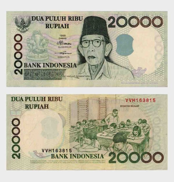 1998 - 20.000 Rupiah
