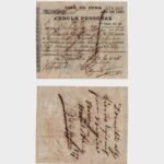 1897 - Cédula Personal - Matanzas