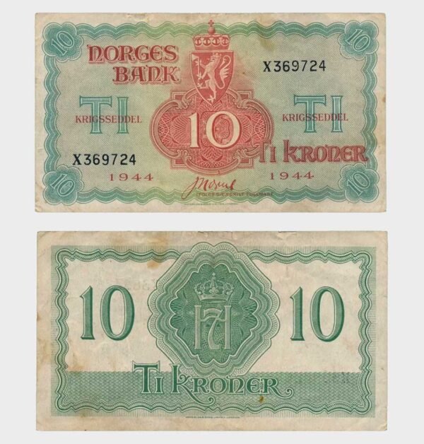1944 - 10 Kroner