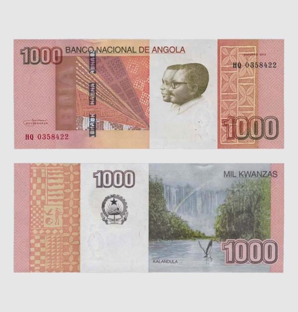 2012 - 1000 Kwanzas