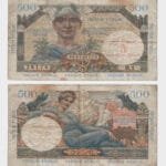 1960 - 500 Francs / 5 Francs