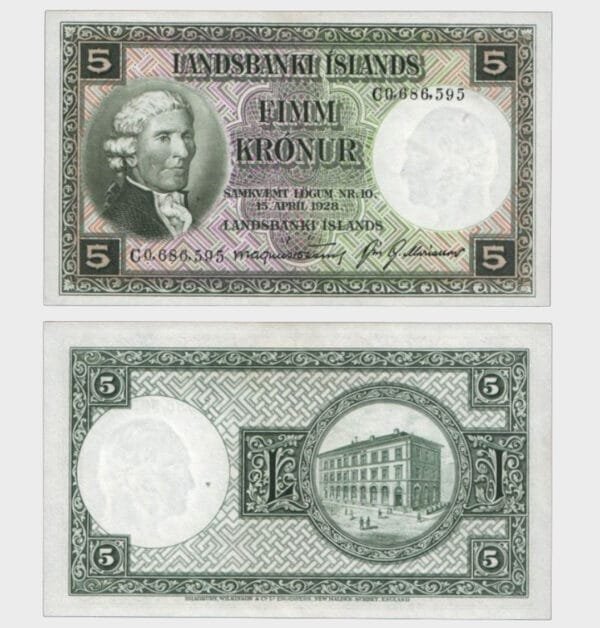 1928 - 5 Kronur