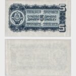 1944 - 5 Dinara - PROOF