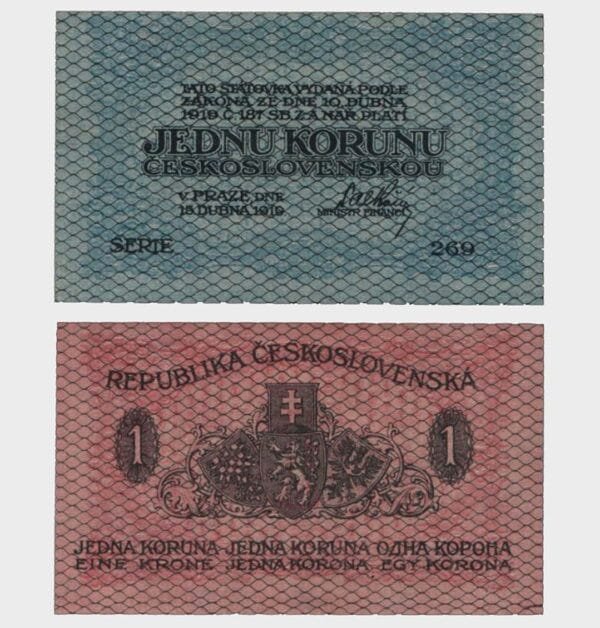 1919 - 1 Koruna