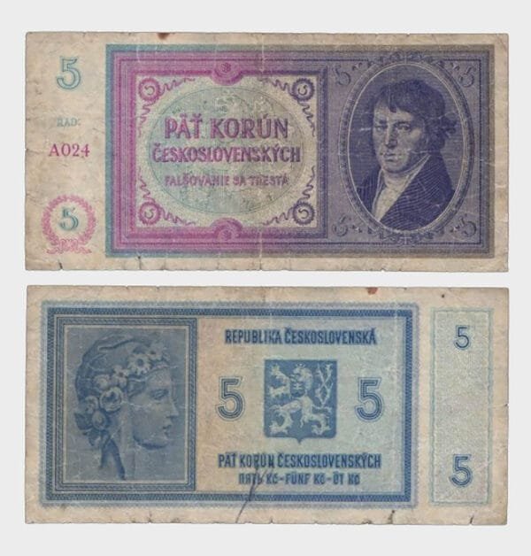 1938 - 5 Korun