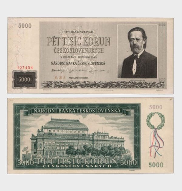 1945 - 5000 Korun