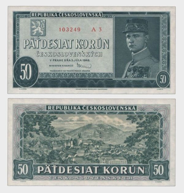 1948 - 50 Korun