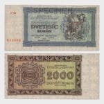 1945 - 2000 Korun - SPECIMEN