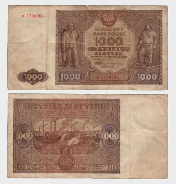 1946 - 1000 Zlotych