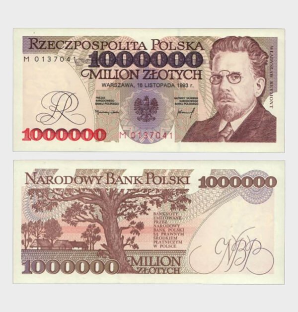 1993 - 1.000.000 Zlotych