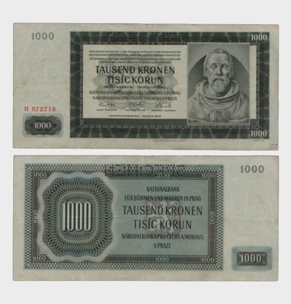 1942 - 1000 Korun - SPECIMEN