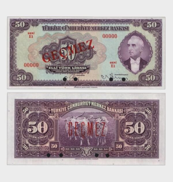 1942 - 50 Lira - GECMEZ