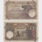 1929 - 100 Dinara - COUNTERFEIT