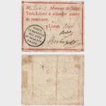 1793 - 3 Livres