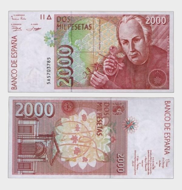 1992 - 2000 Pesetas