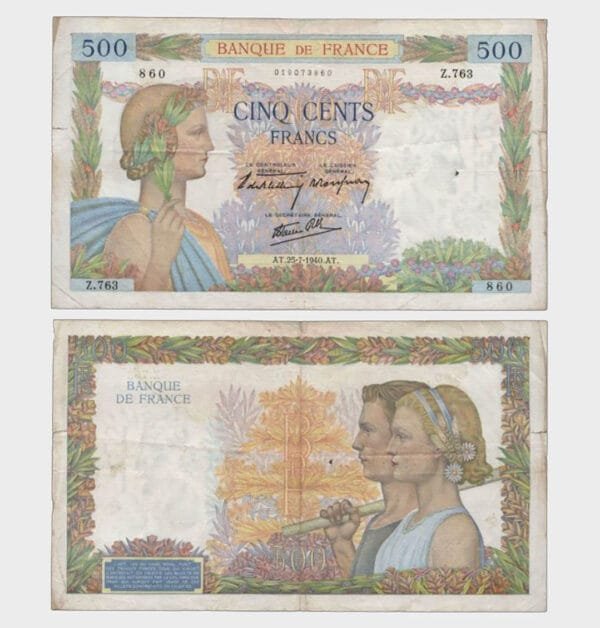 1940 - 500 Francs