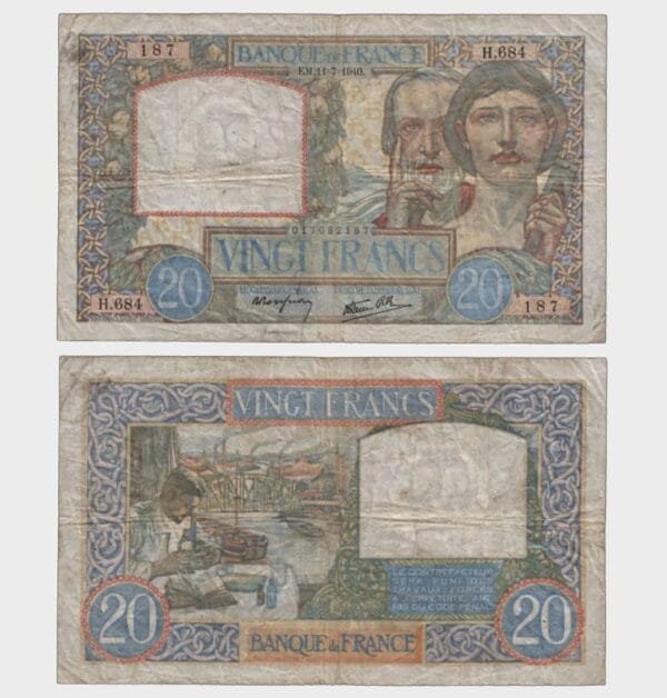 1940 - 20 Francs