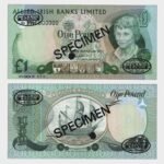 1982 - 1 Pound - SPECIMEN