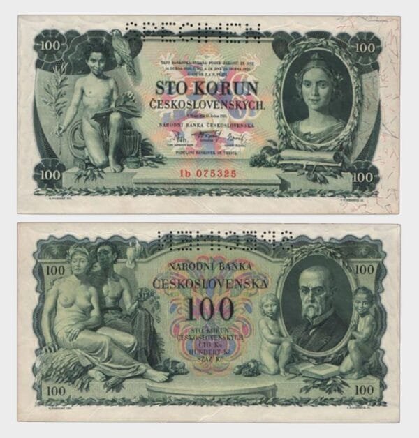 1931 - 100 Korun - SPECIMEN