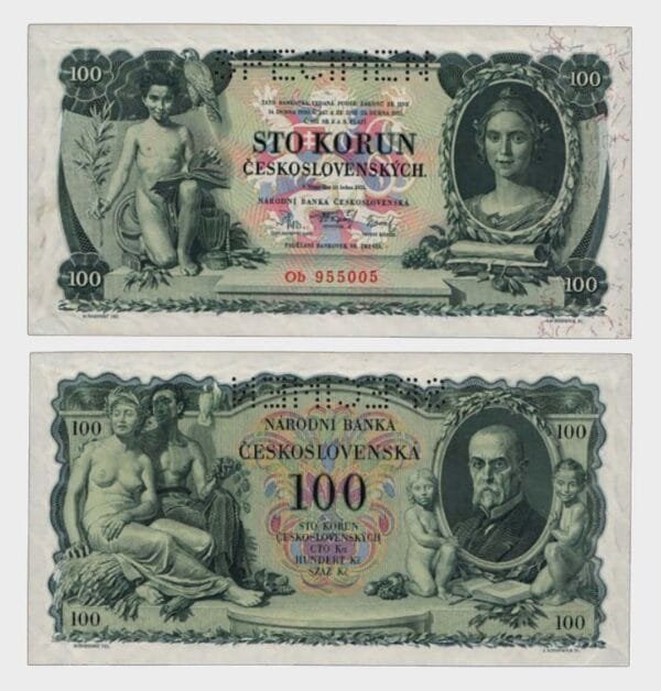 1931 - 100 Korun - SPECIMEN