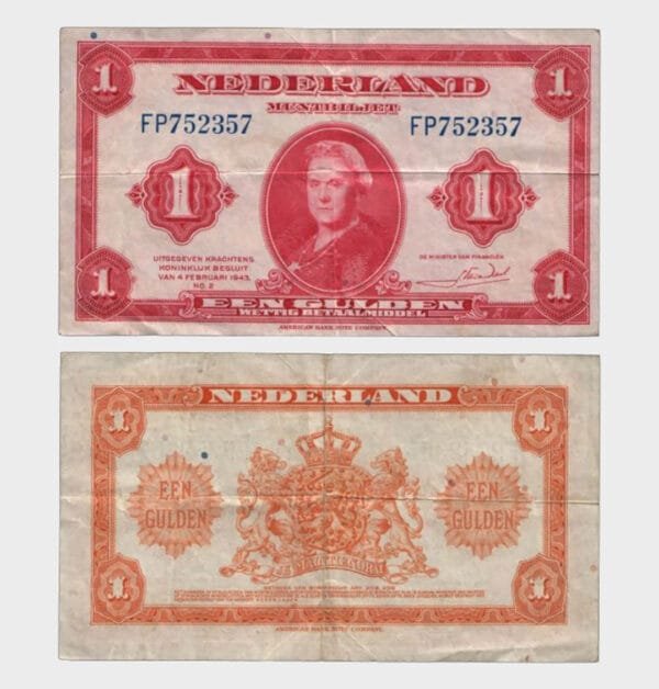 1943 - 1 Gulden
