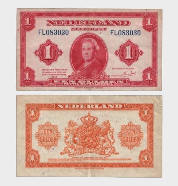 1943 - 1 Gulden