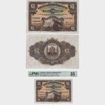 1954 - 5 Pounds - PMG