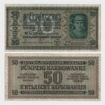 1942 - 50 Karbowanez