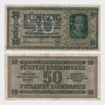 1942 - 50 Karbowanez