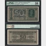 1942 - 50 Karbowanez - PMG