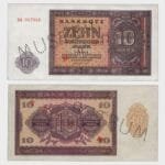 1955 - 10 Mark - MUSTER