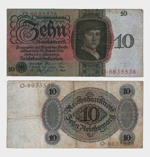 1924 - 10 Reichsmark