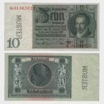 1929 - 10 Reichsmark - MUSTER