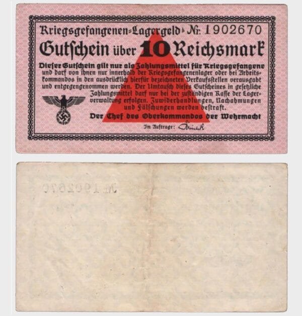 1939 - 10 Reichsmark