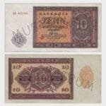 1955 - 10 Mark - MUSTER