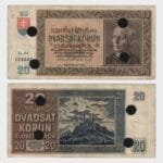 1939 - 20 Korun - SPECIMEN