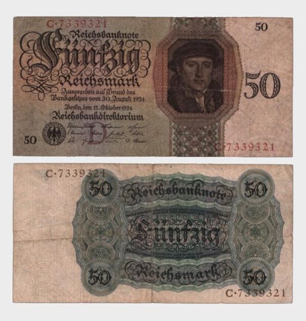 1924 - 50 Reichsmark
