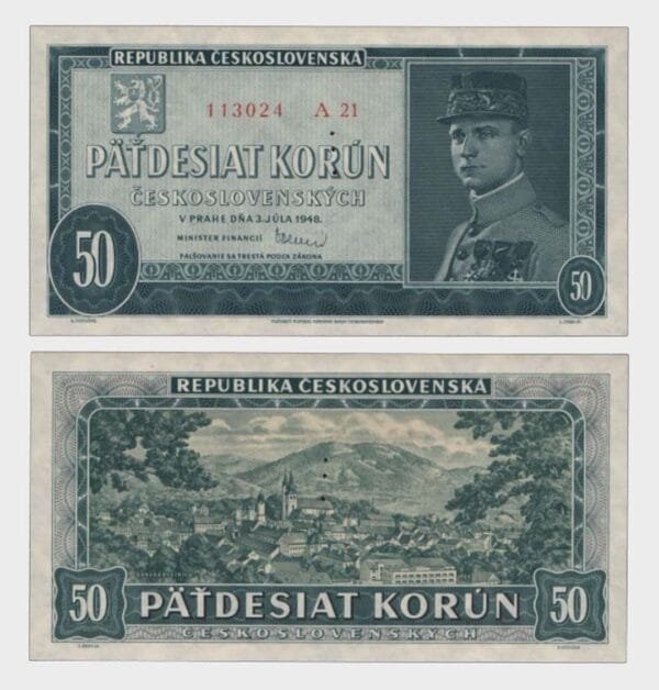 1948 - 50 Korun