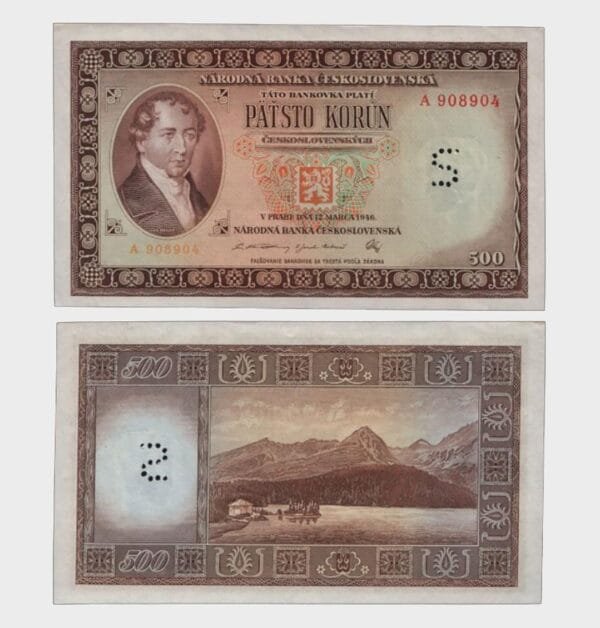 1946 - 500 Korun - "S"