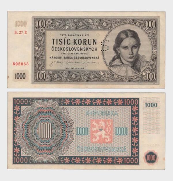 1945 - 1000 Korun - "S"