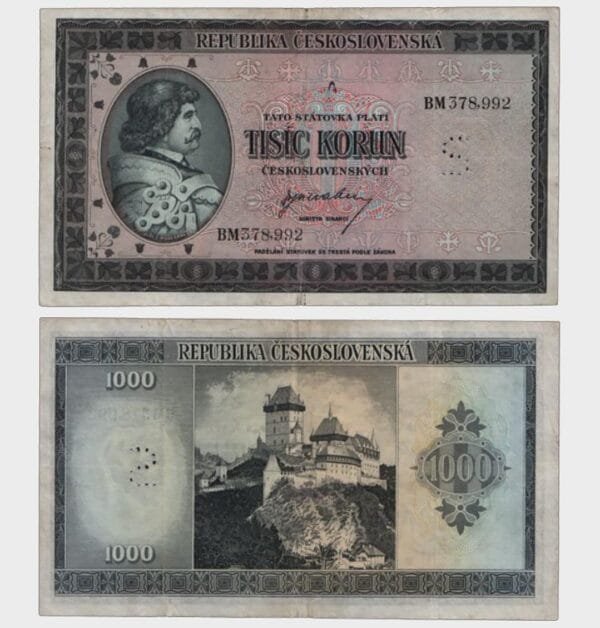 1945 - 1000 Korun